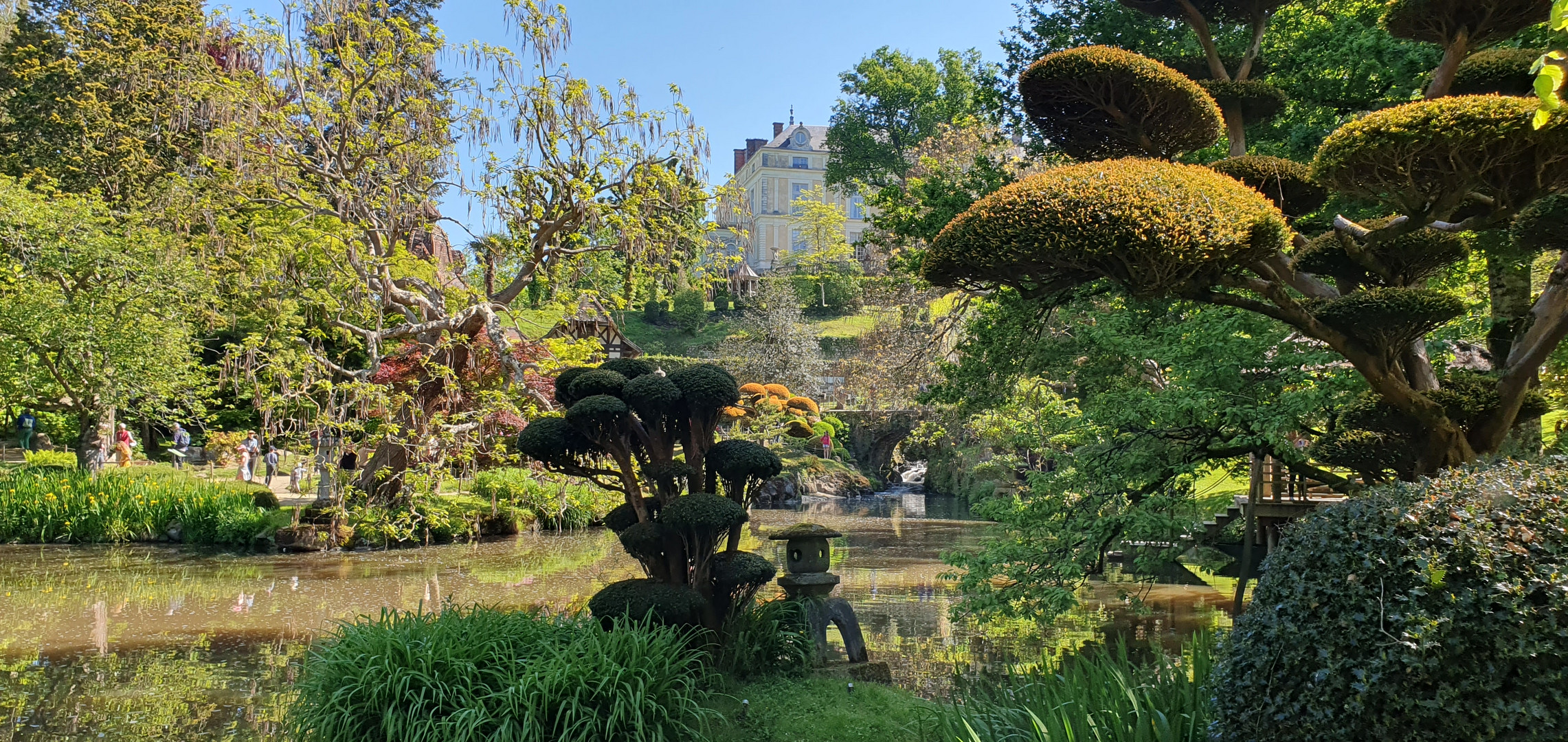 Der Park Oriental in Maulevrier / Frankreich