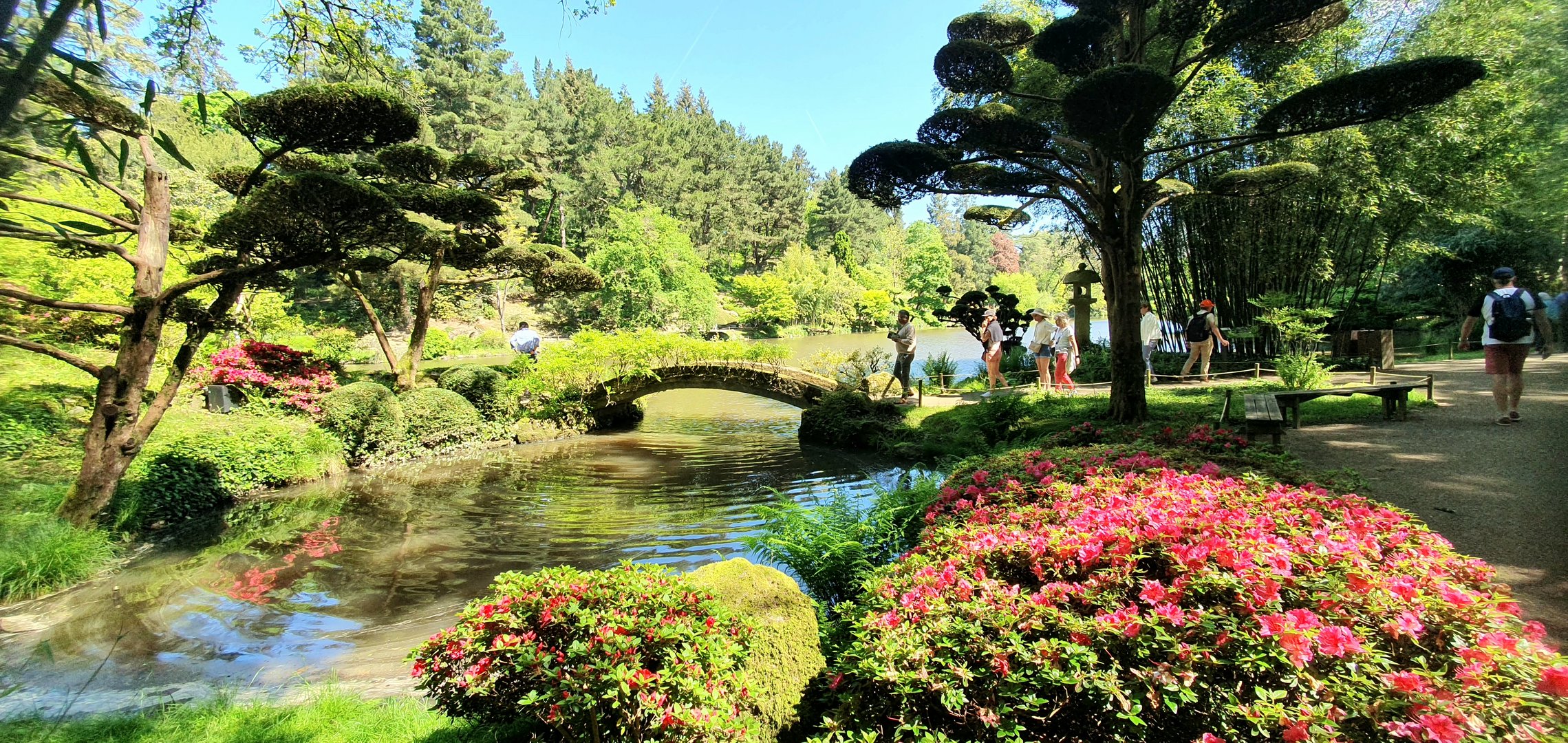 Der Park Oriental in Maulevrier / Frankreich