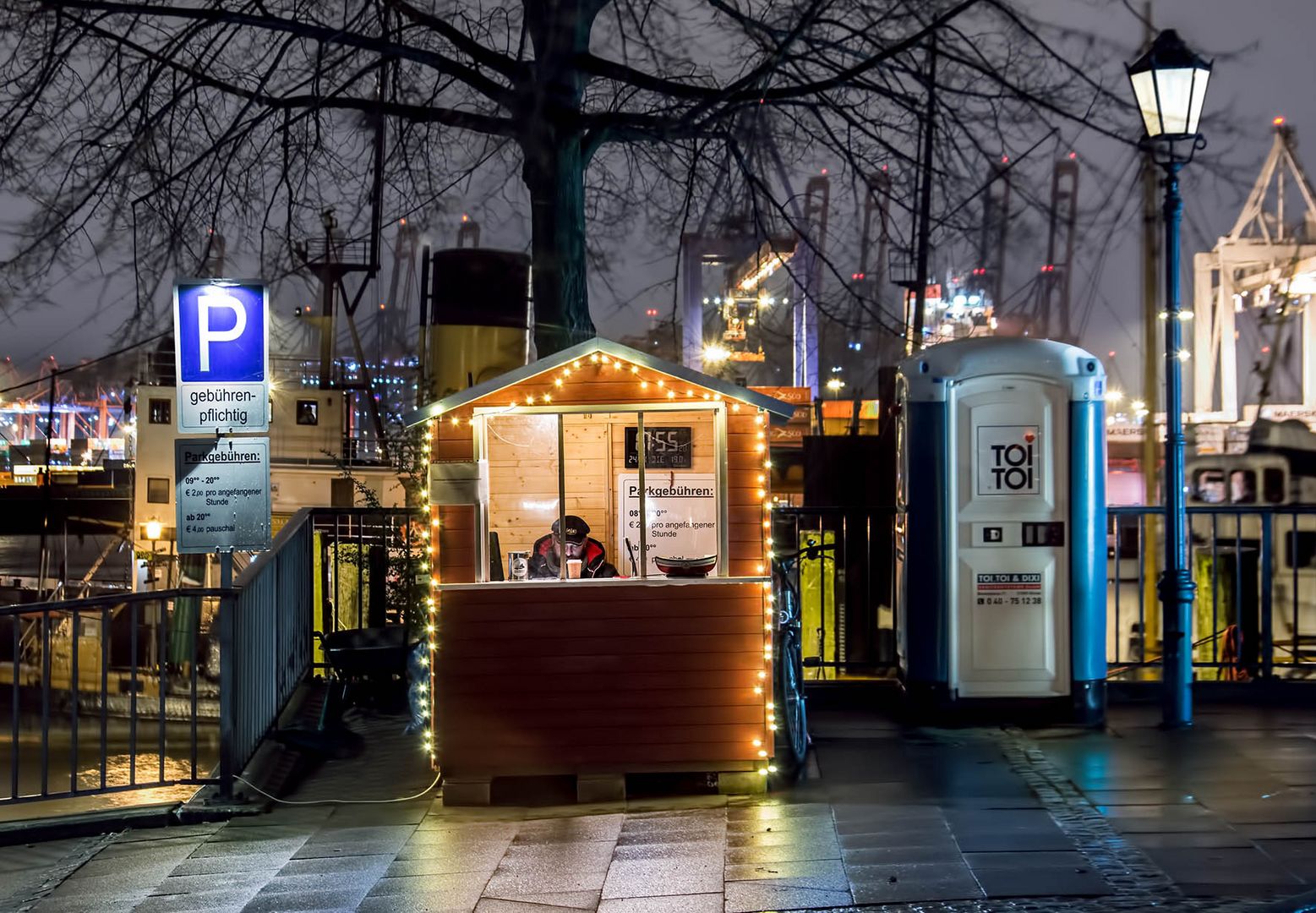 Der Parkplatzwächter und Weihnachten