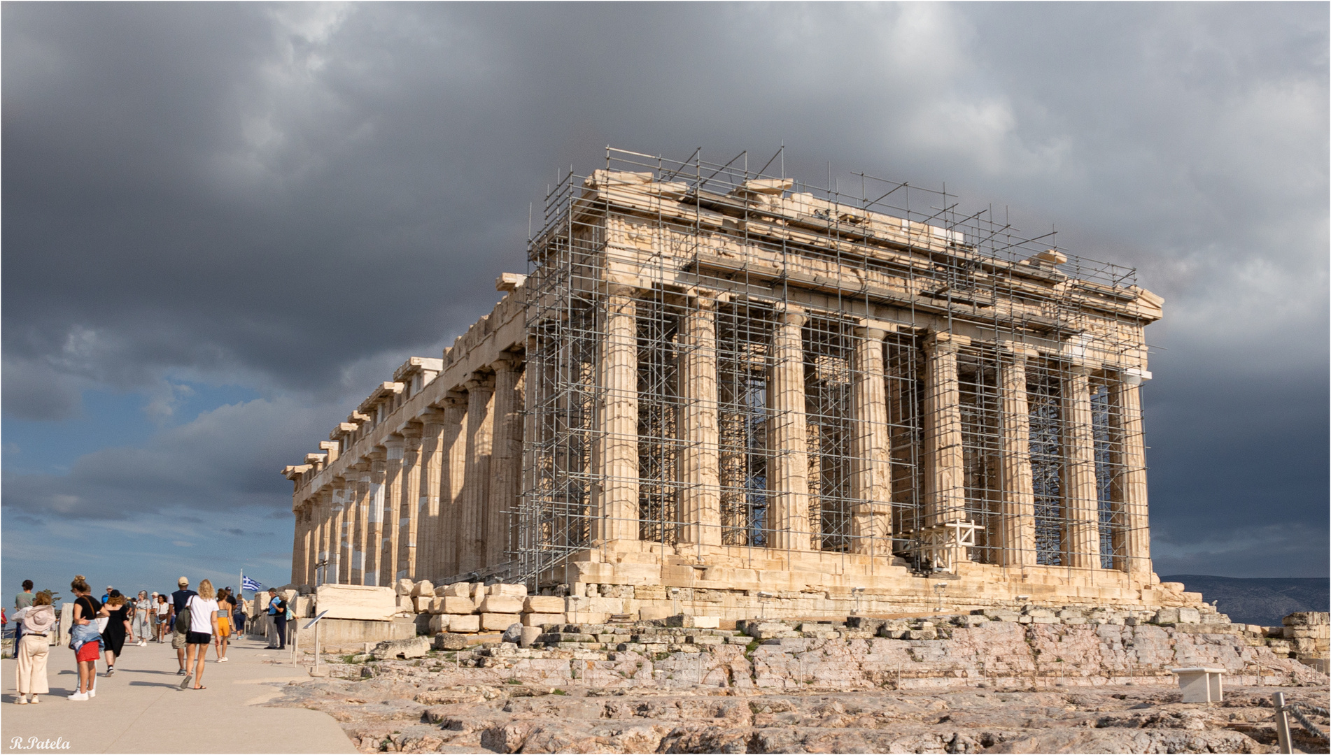 Der Parthenon Tempel...