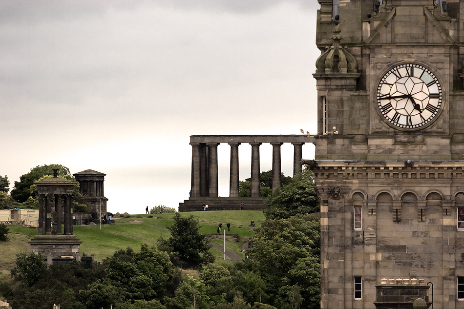 der parthenon vom calton hill