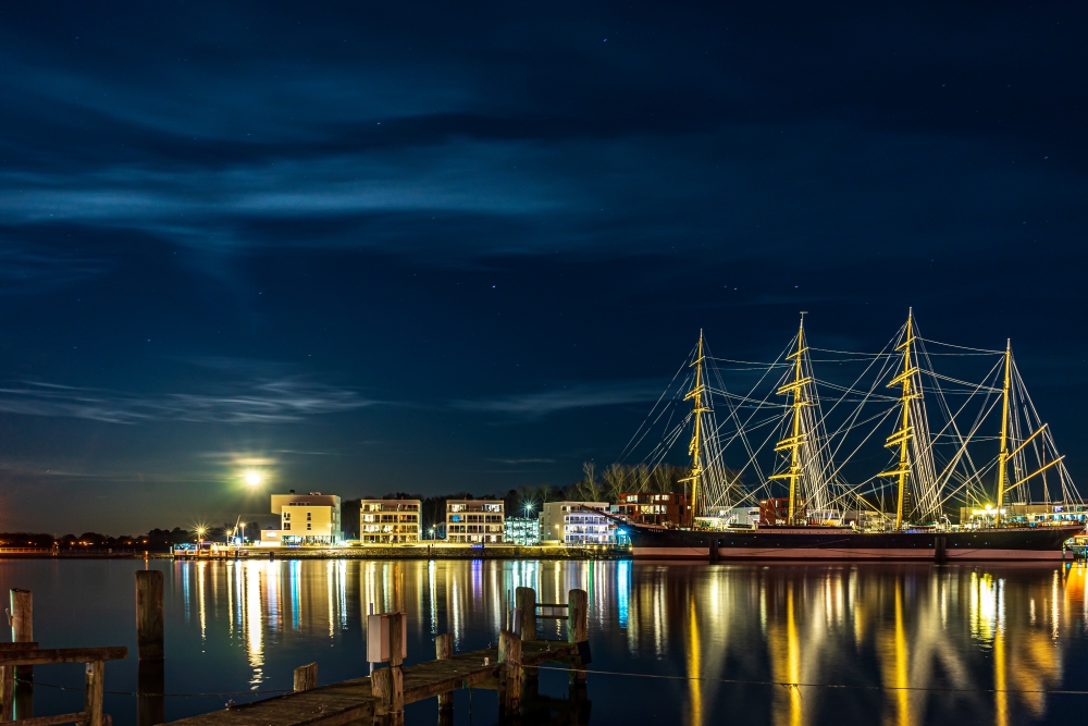 Der Passat-Hafen in Lübeck-Travemünde