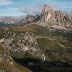 Der Passo di Giau – Gebirgspass in den Dolomiten