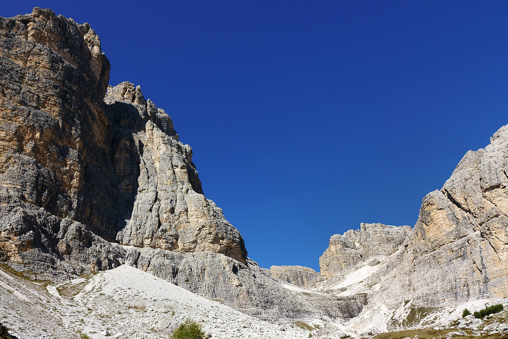 der Passportenkogel und -Scharte in den Dolomiten