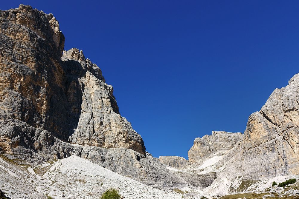 der Passportenkogel und -Scharte in den Dolomiten