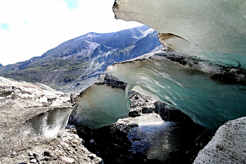 Der Pasterze Gletscher