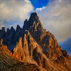 der Paternkofel im Abendlicht 