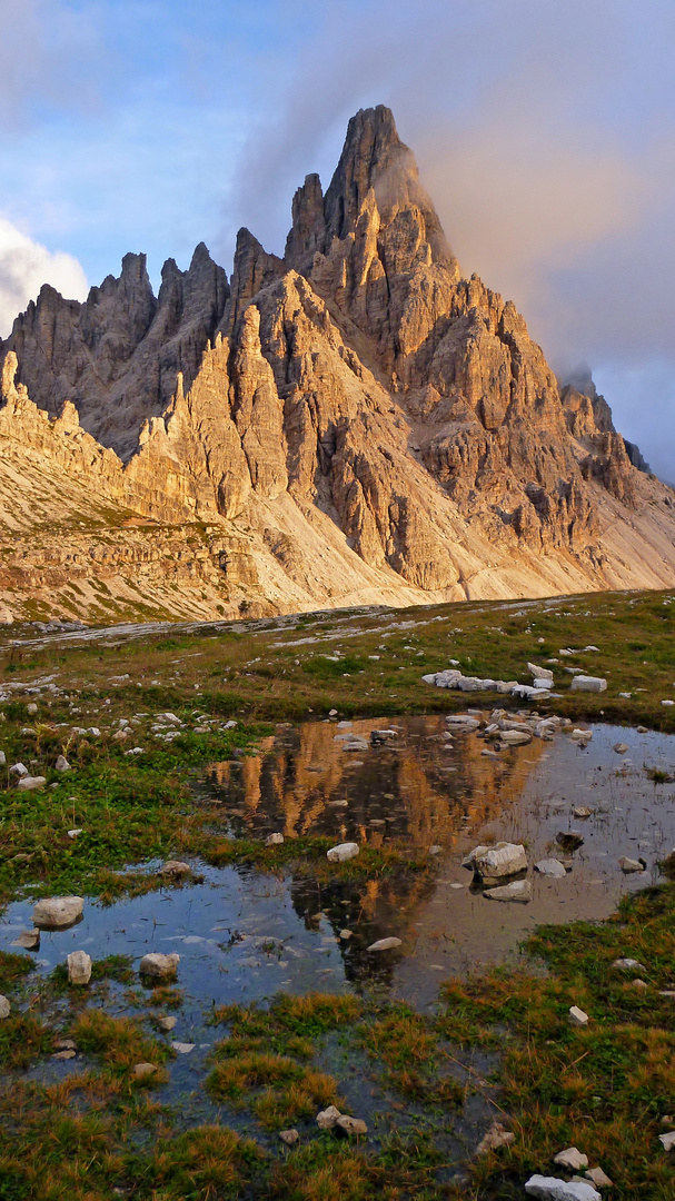 Der Paternkofel in den Sextener Dolomiten