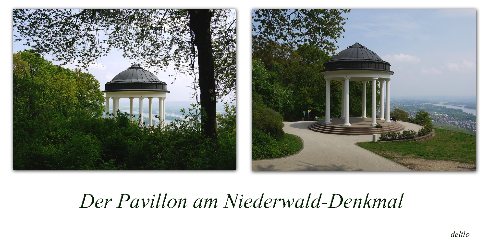 der Pavillon am Niederwald-Denkmal