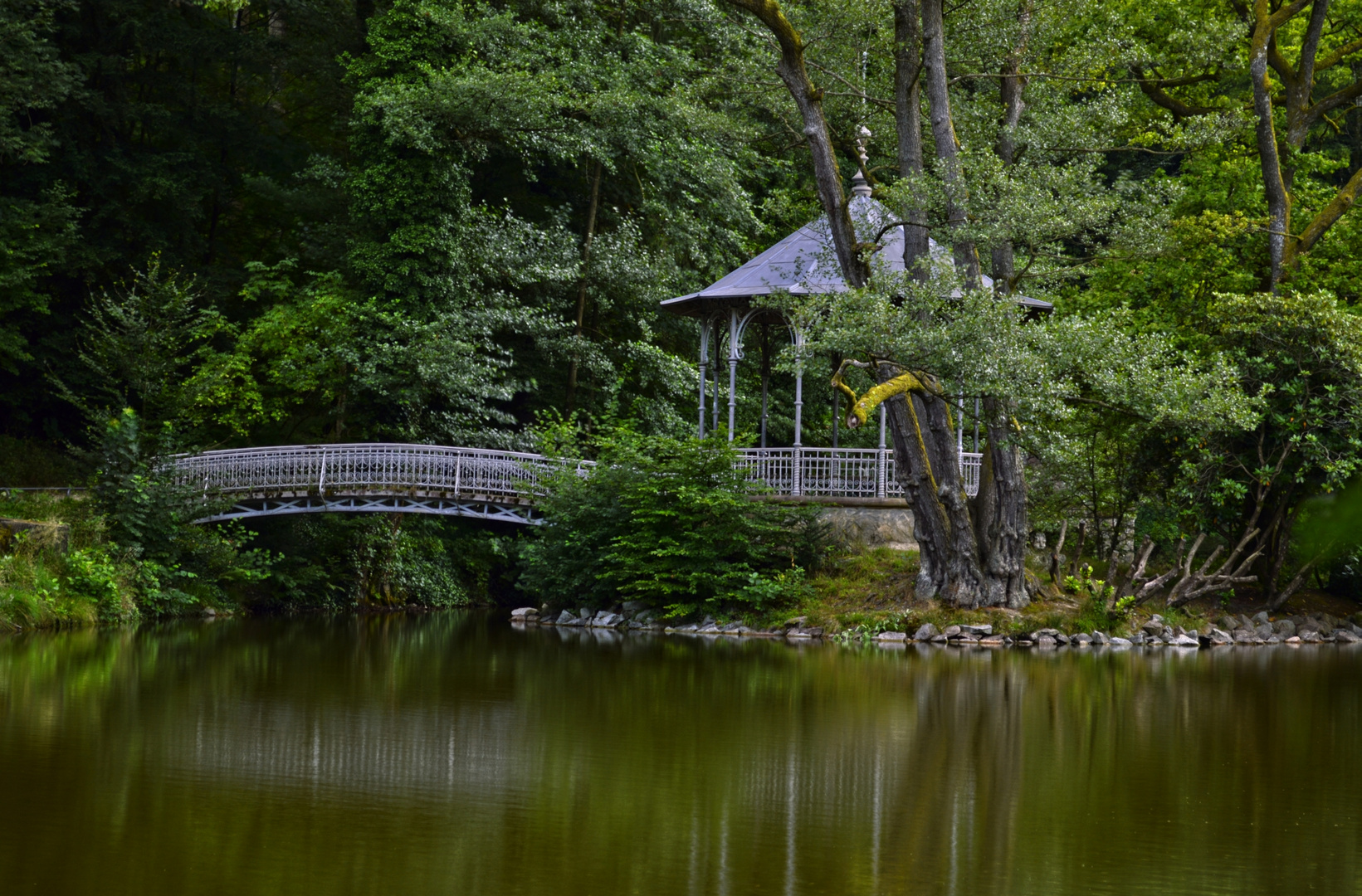 Der Pavillon am See Foto & Bild architektur, ländliche architektur