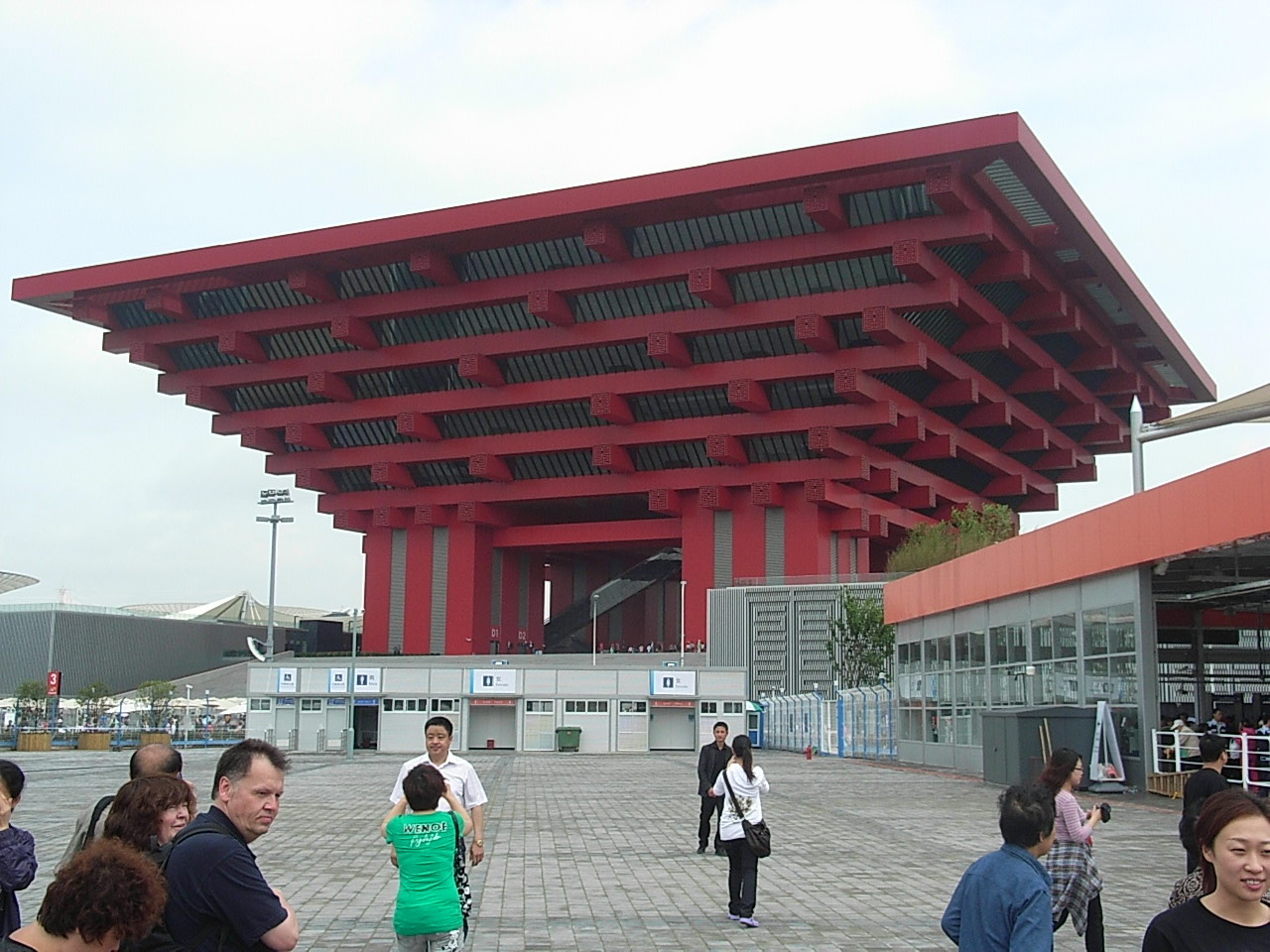 Der Pavillon des gastgebers