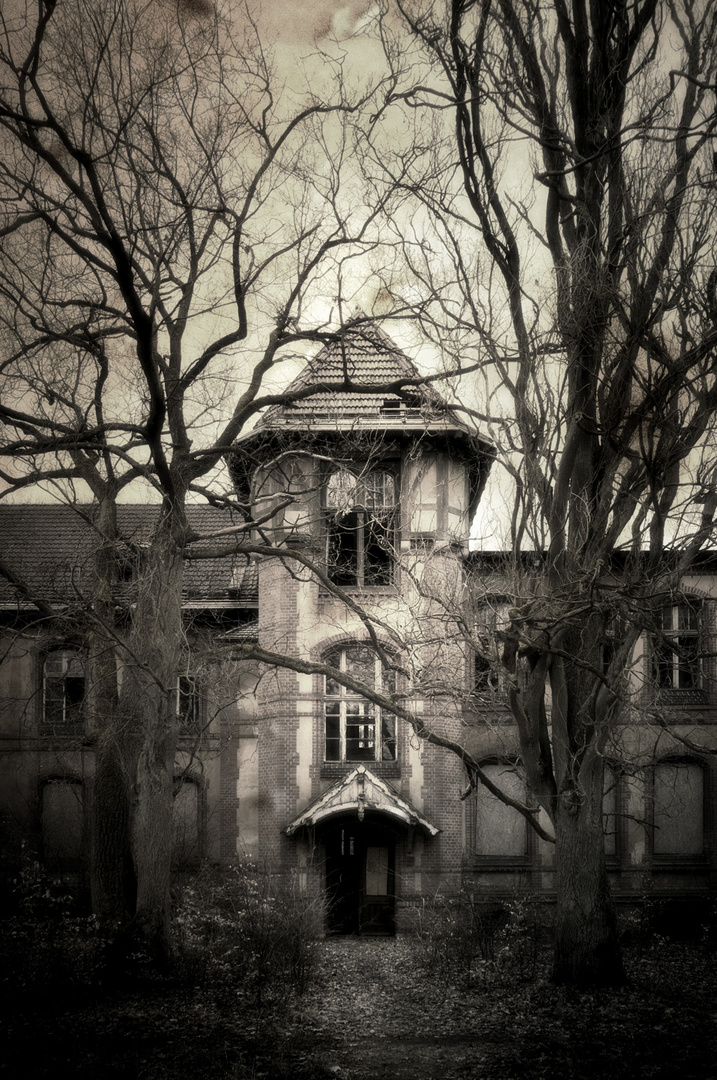 Der Pavillon für Lungenkranke Frauen in Beelitz Heilstätten