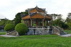 ...der Pavillon in der Zitadelle in HUE...