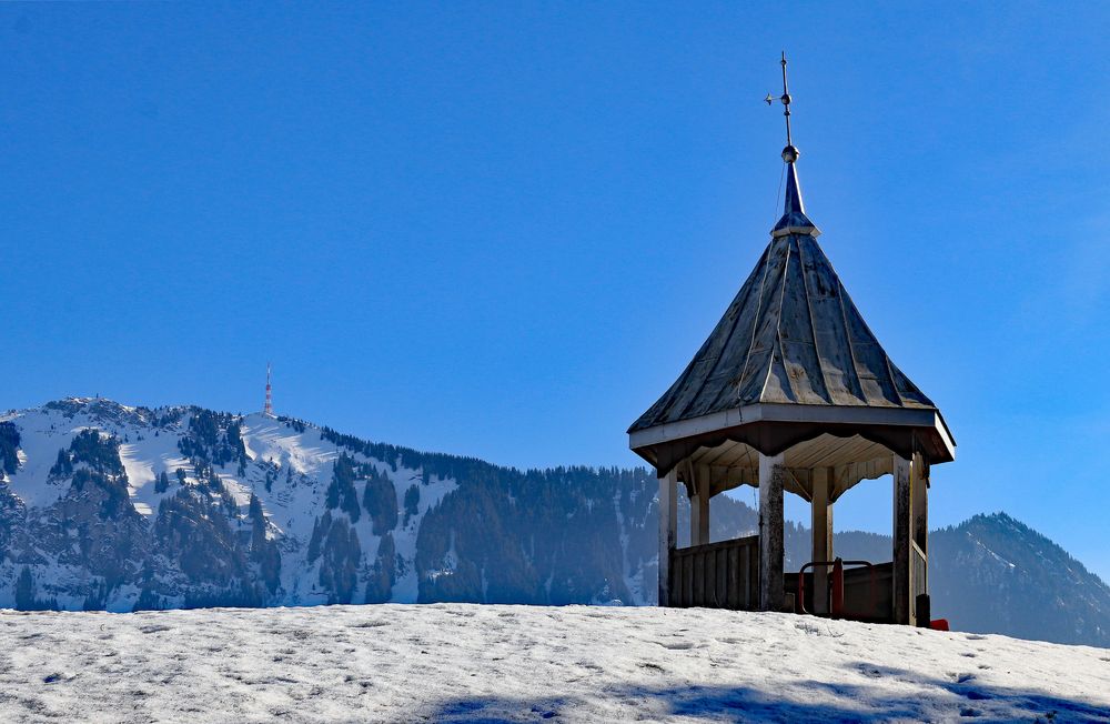 Der Pavillon und der Wächter...