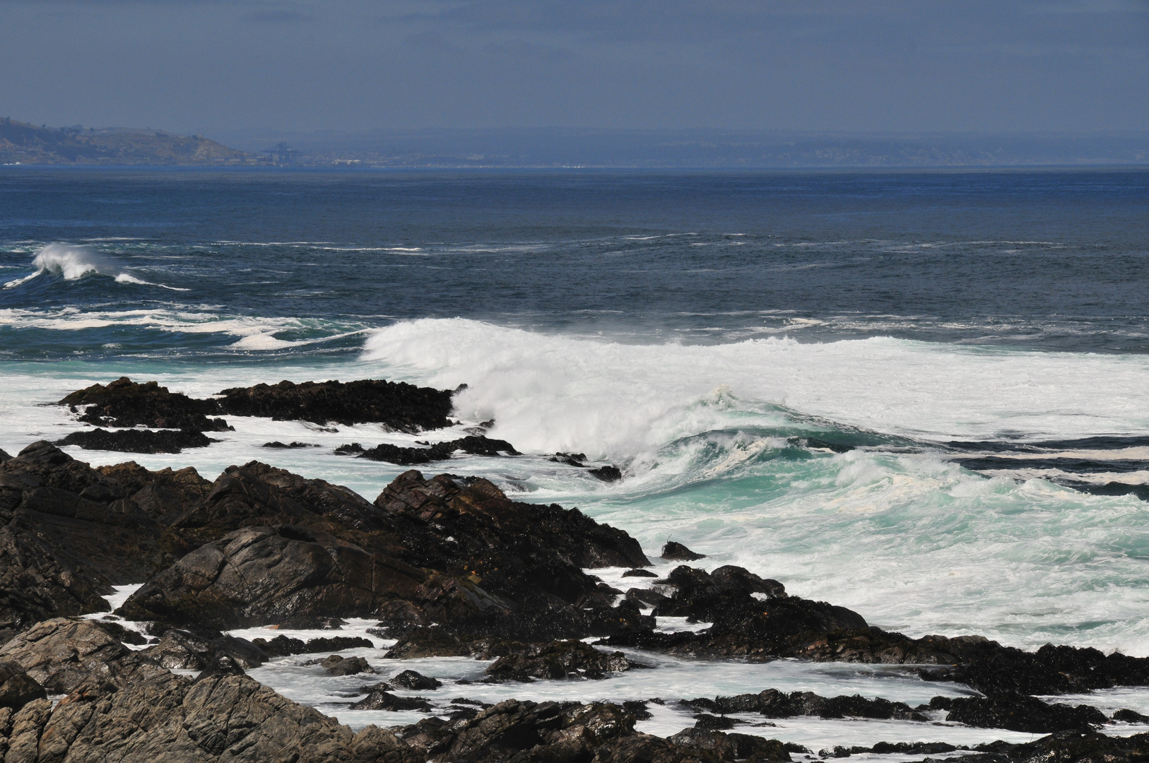 Der Pazific - an der Isla Negra