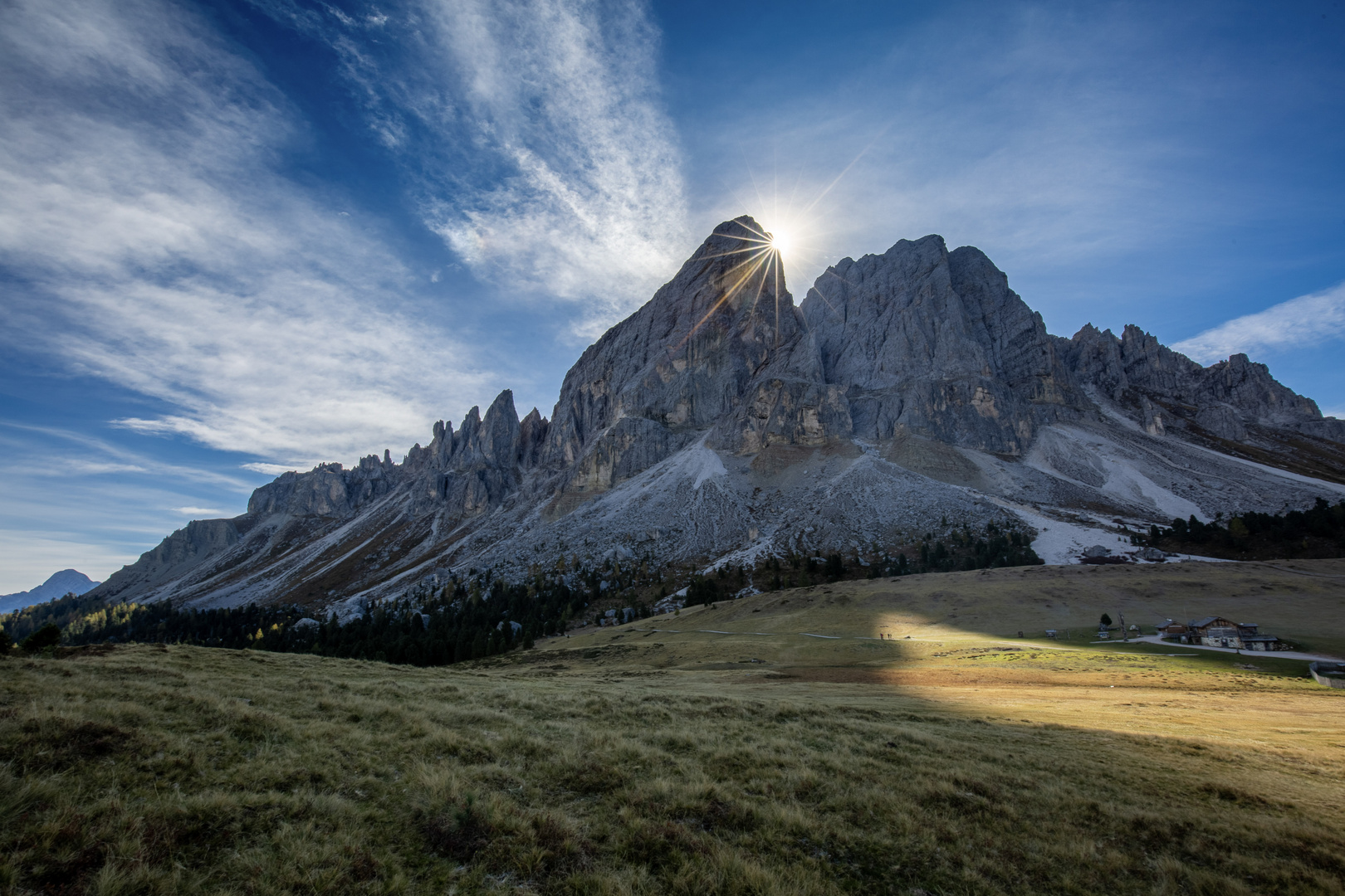 Der Peitlerkofel vom Würzjoch