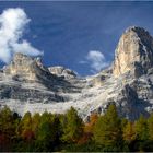 Der Pelmo, einer der schönsten Dolomitengipfel