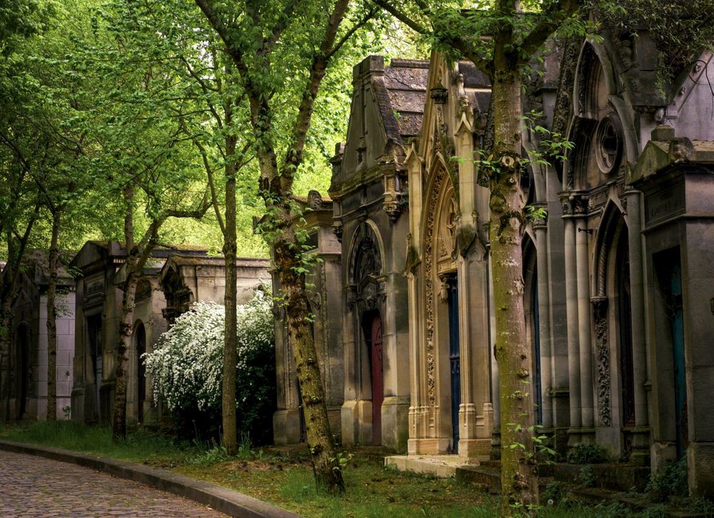 Der "Père Lachaise" Foto & Bild paris, grab, natur Bilder auf