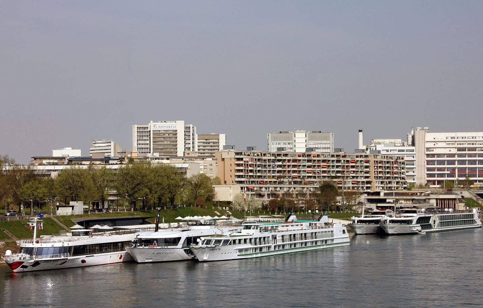 Der Personenhafen St. Johann in Basel