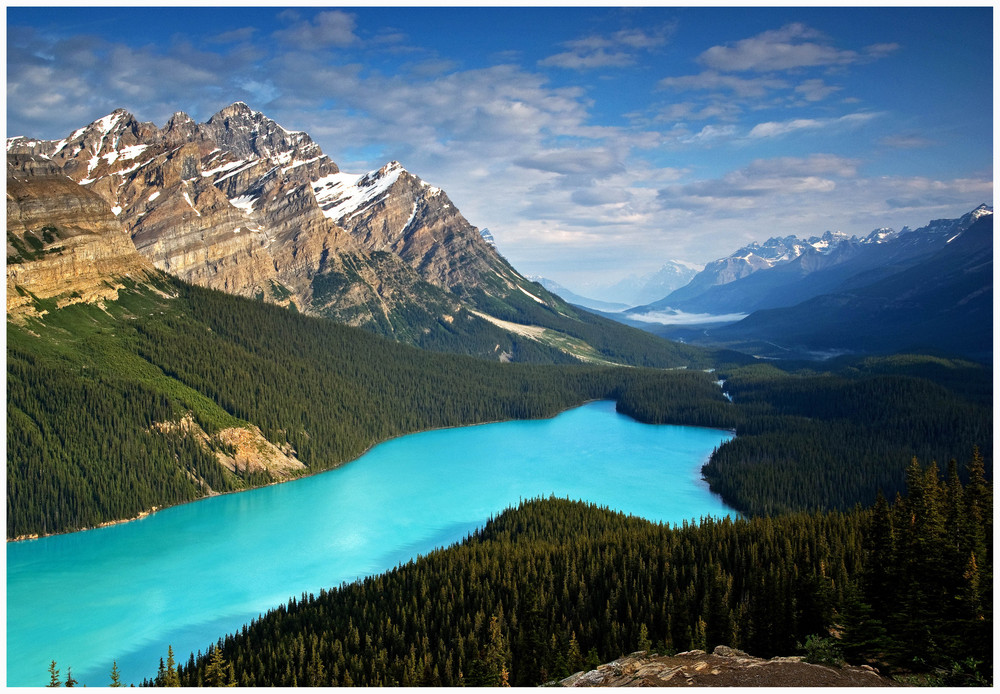 Der Peyto Lake...