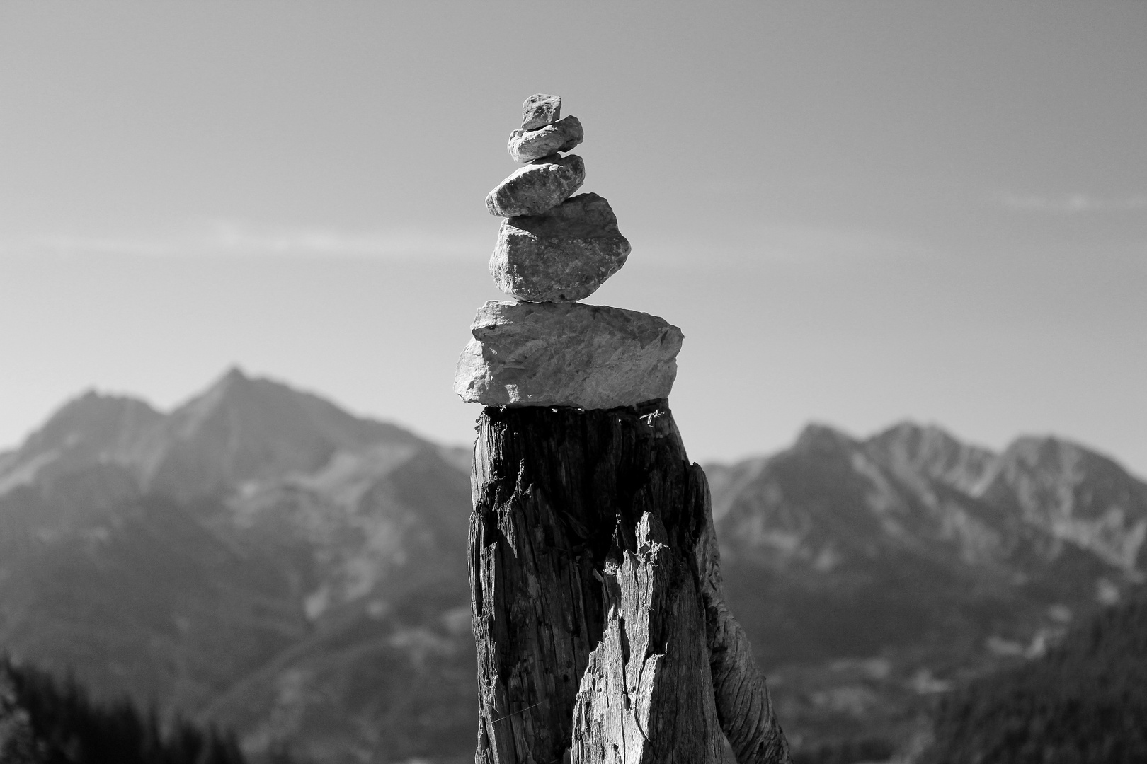 Der Pfad durch die Berge