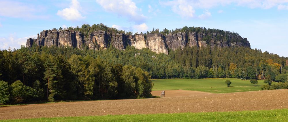 Der Pfaffenstein bleibt für mich der schönste Berg in der Sächsischen Schweiz...