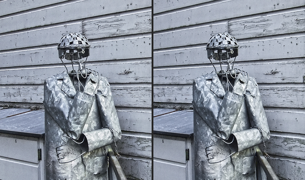 Der Pfeifenmann in Monschau 2 (3D)