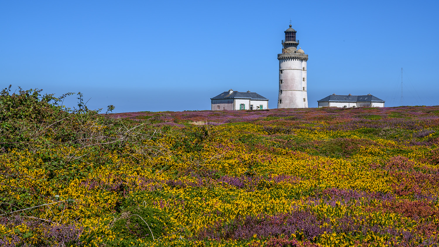 Der Phare du Stiff auf Ouessant