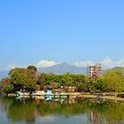 Der Phewa See in Pokhara