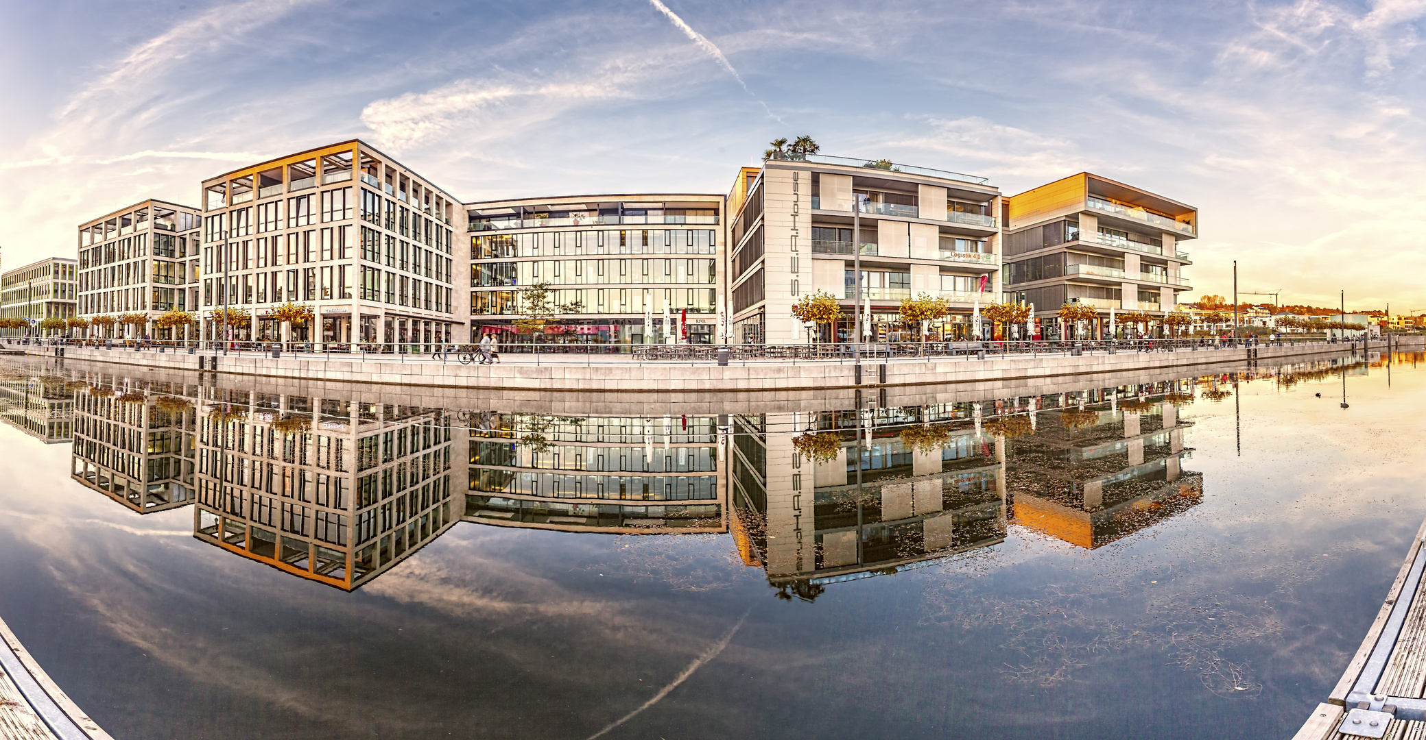 Der Phönixsee im Panorama