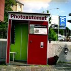 Der Photoautomat in der Nähe des Feldsterns