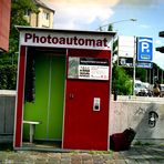 Der Photoautomat in der Nähe des Feldsterns