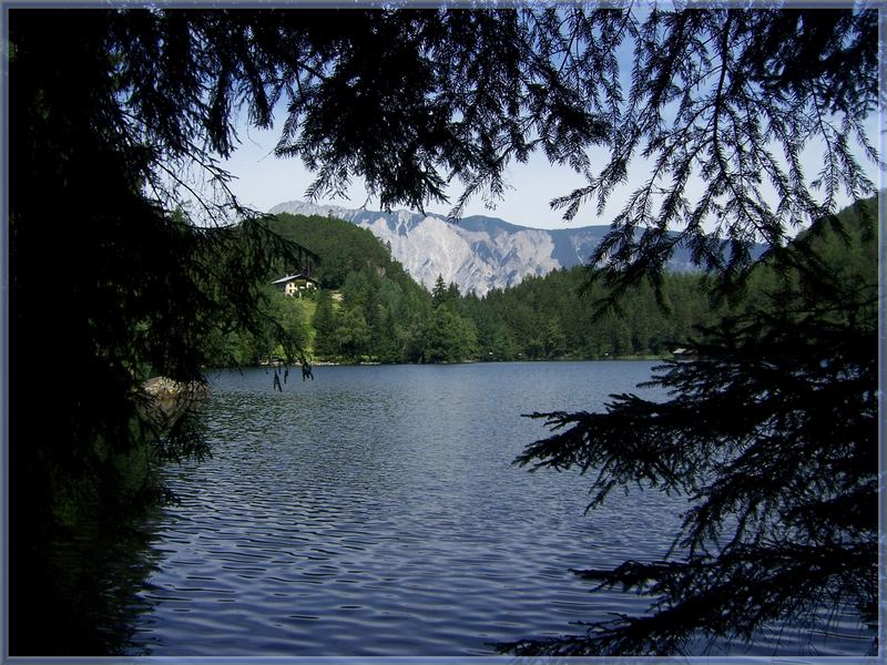 Der Piburger See im Ötztal