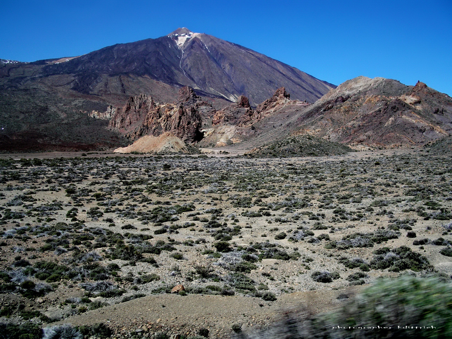 Der Pico del Teide...