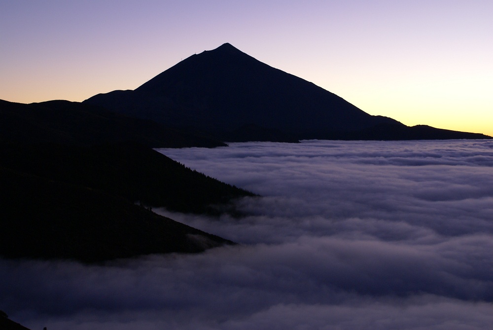 Der Pico del Teide am Abend