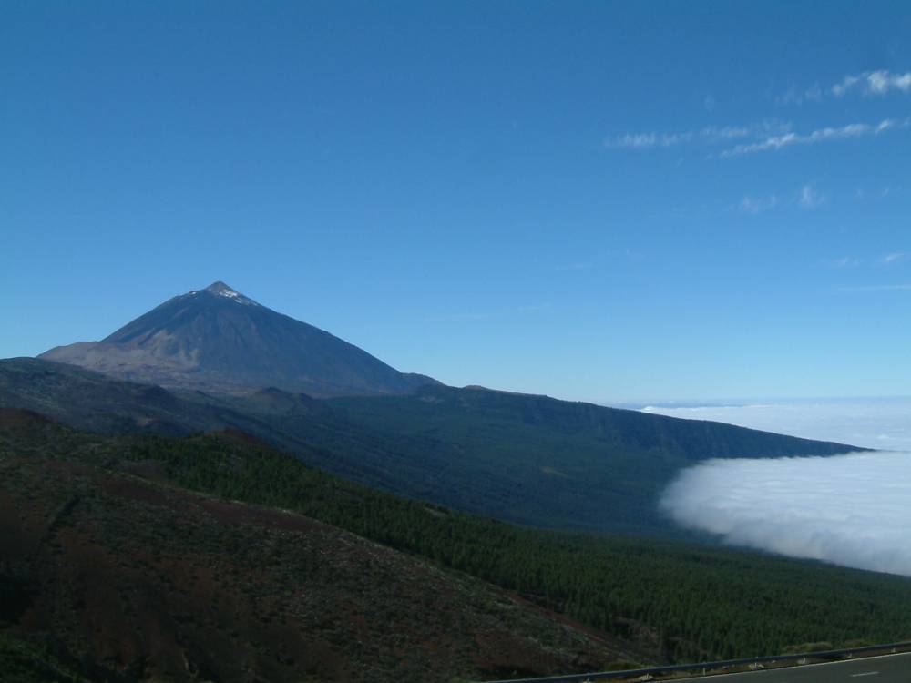 Der Pico del Teide im Januar