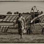 Der Pilot und seine Bleriot XI