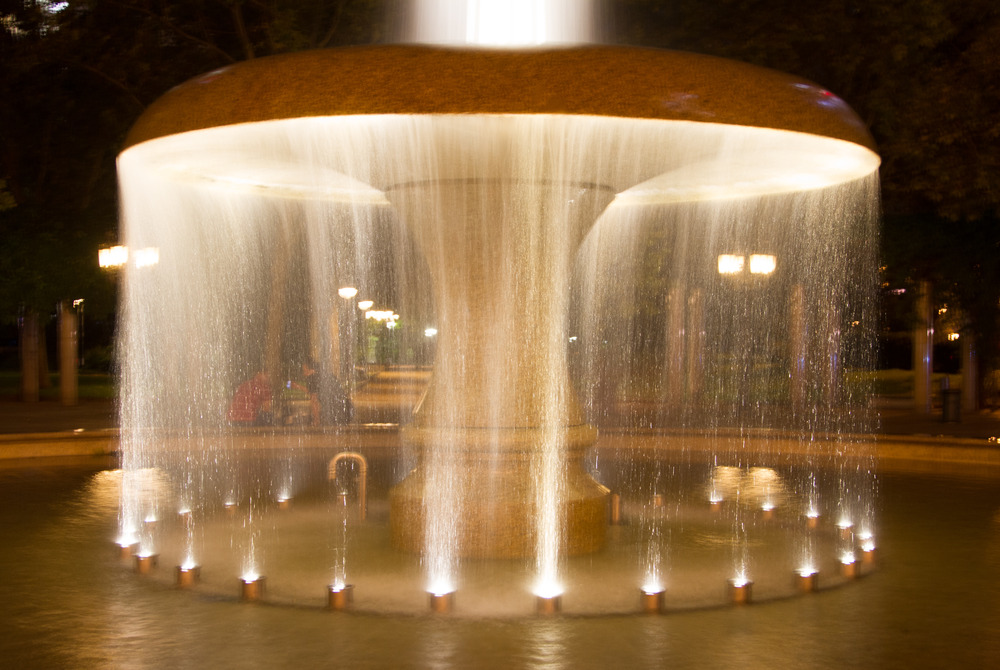 Der Pilz im Brunnen