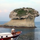 Der Pilz im Hafen von Ischia