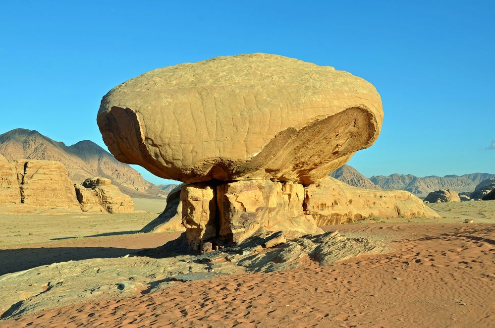 Der "Pilz" im Wadi Rum