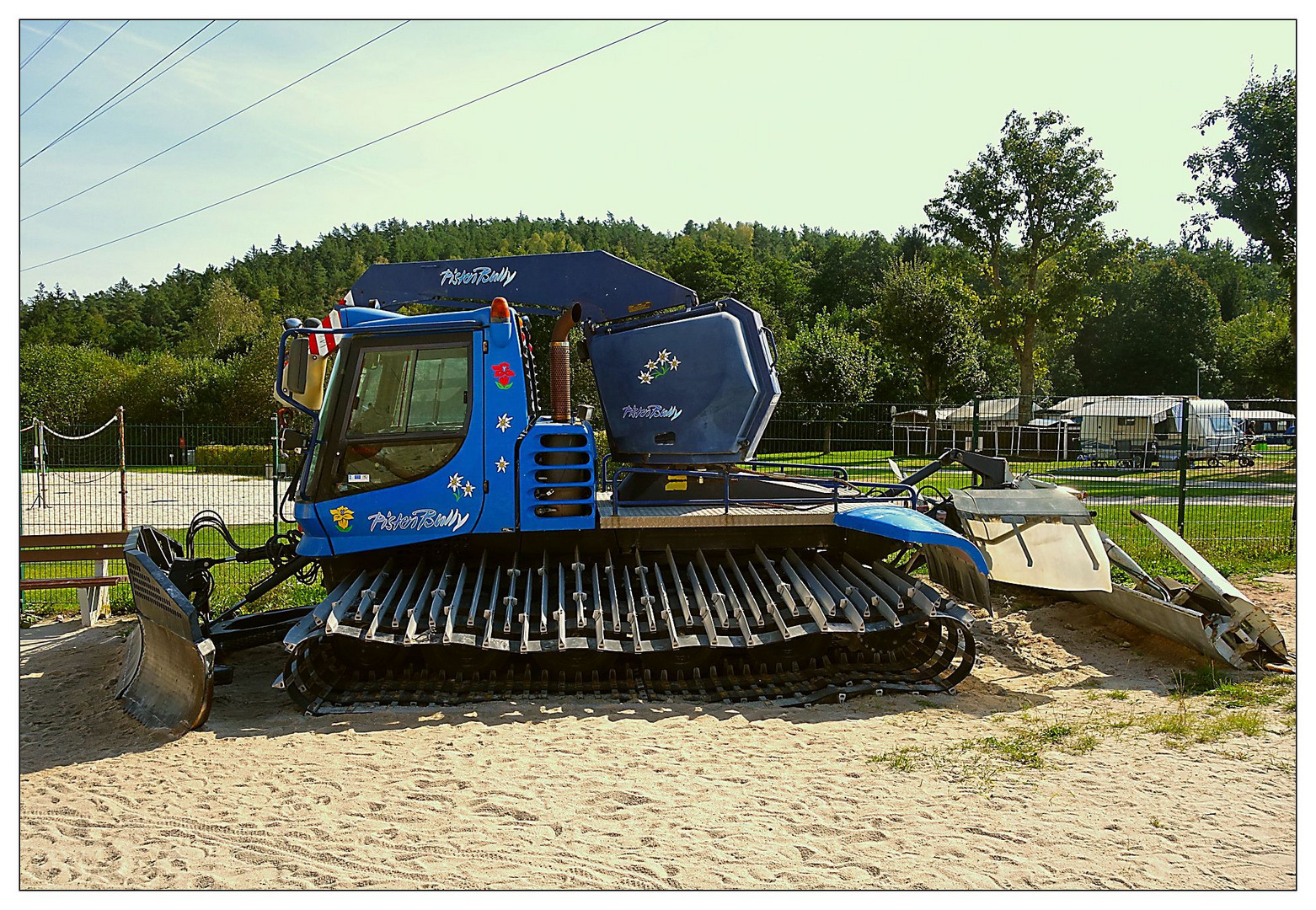 Der PistenBully vom Monte Kaolino