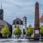 Der Place D'Abbatucci in Huningue