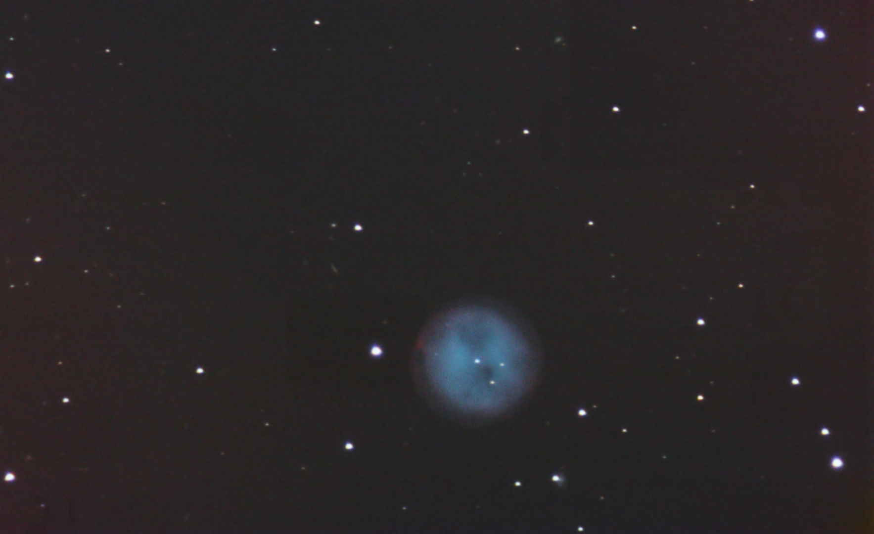 Der Planetarische Nebel M 97, Eulennebel oder NGC 3587