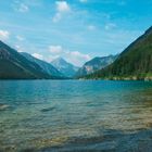 Der Plansee bei Reutte in Tirol