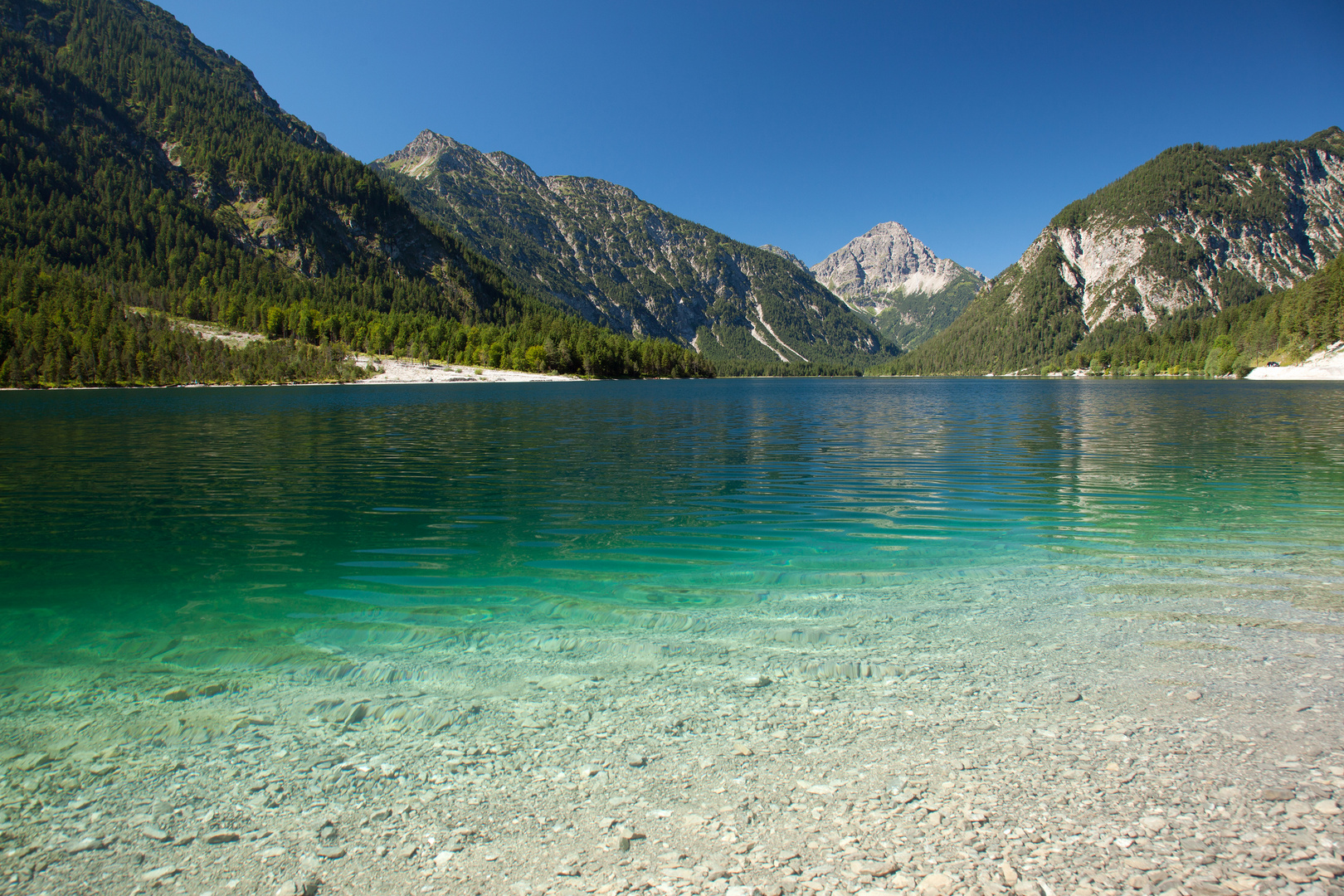 der Plansee in Tirol