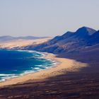 der Playa de Cofete mit seinem wunderschönen Anblick verzaubert immer wieder 