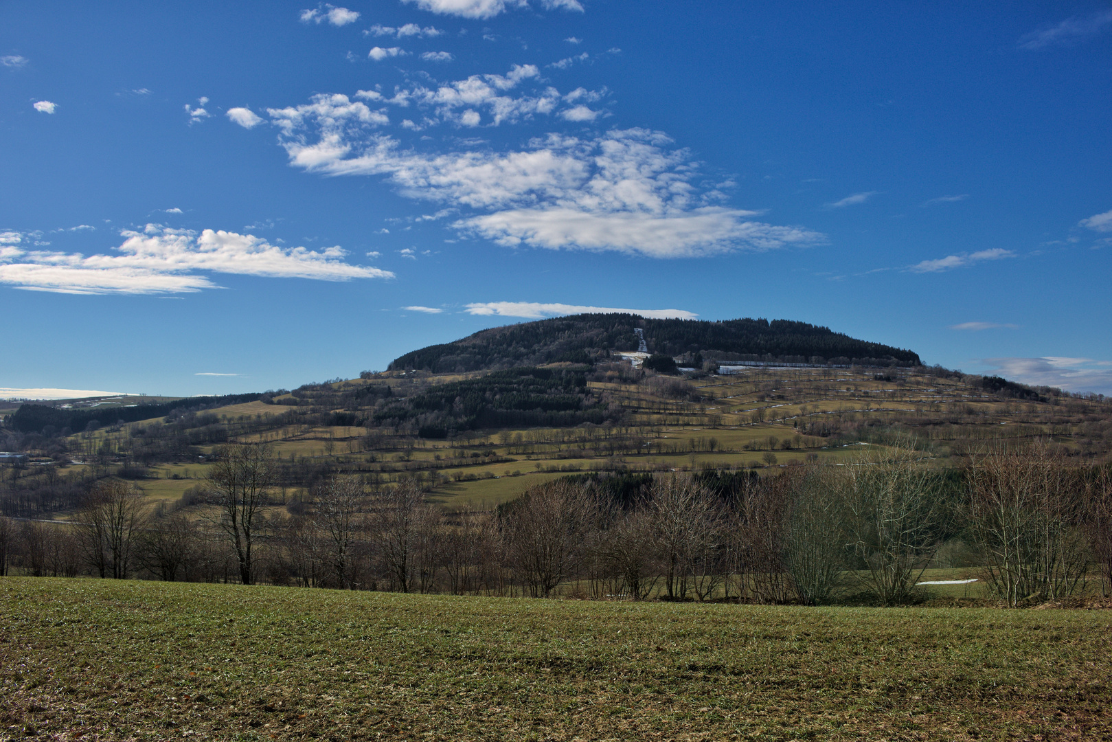 Der Pöhlberg im Erzgebirge