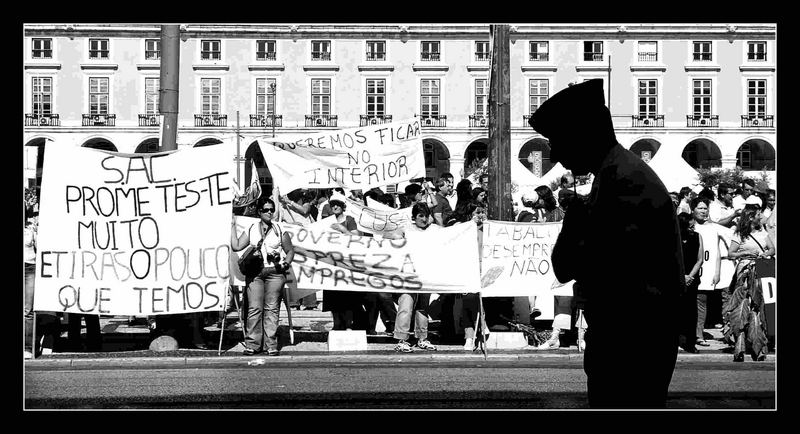 Der Polizist und die Demo