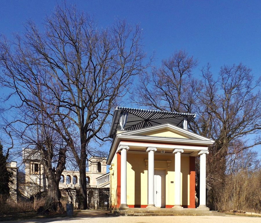 Der Pomonatempel auf dem Pfingstberg in Potsdam