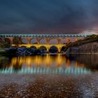 Der Pont du Gard ist ein römisches Aquädukt im Süden von Frankreich.